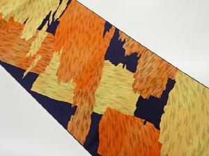 抽象模様織出し名古屋帯